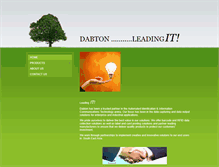 Tablet Screenshot of dabton.com